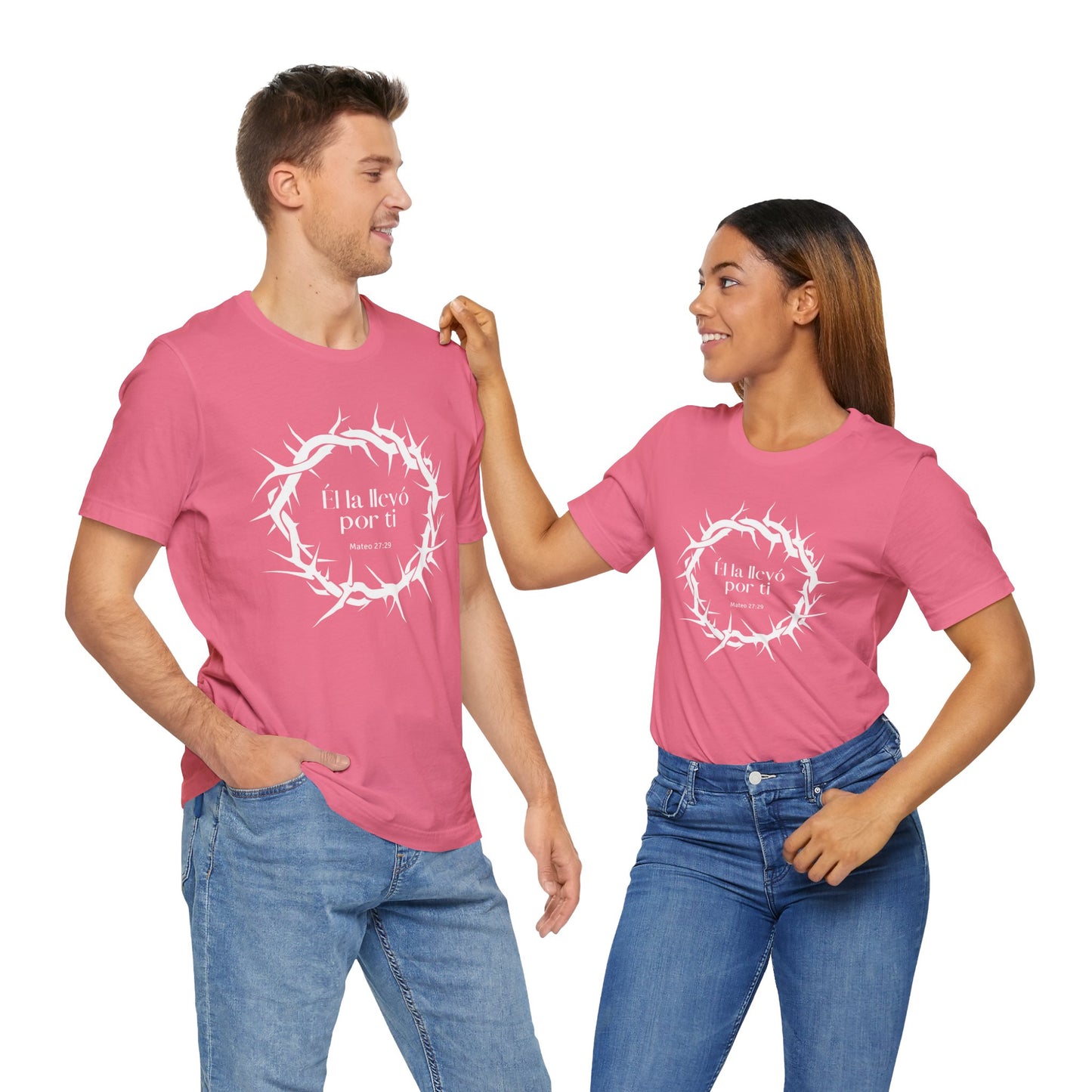 Él la llevó por ti Unisex Tee