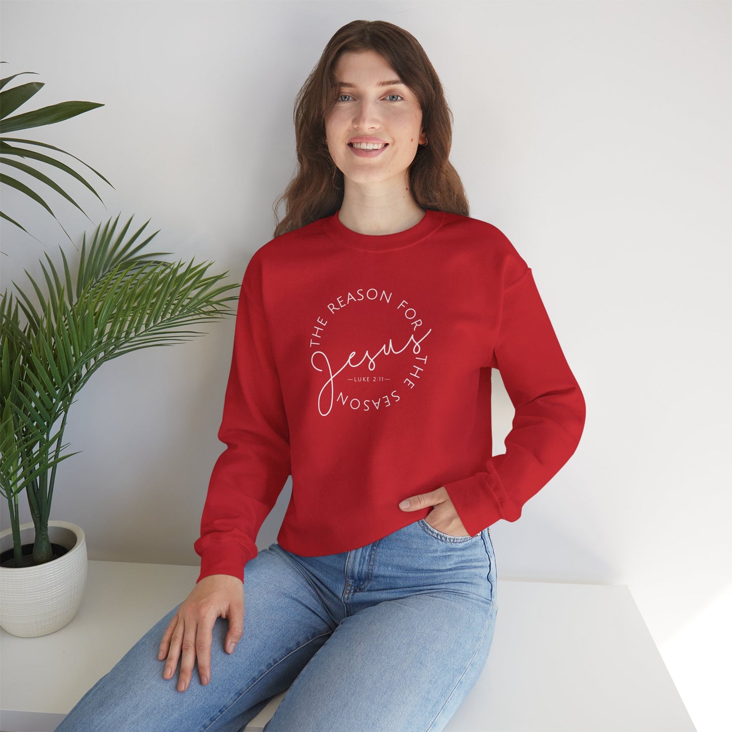 The Reason For the Season Jesus Unisex Sweatshirt