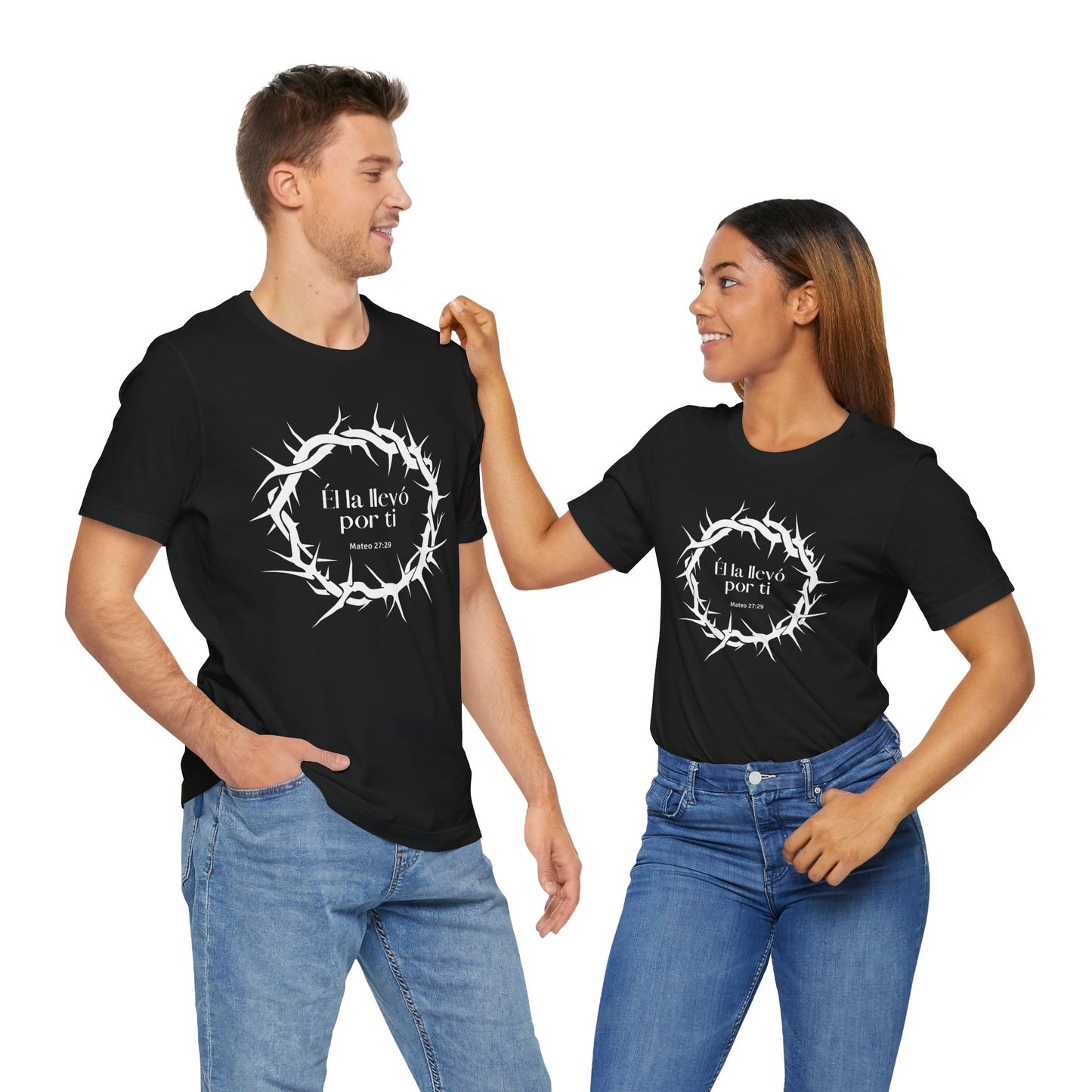 Él la llevó por ti Unisex Tee