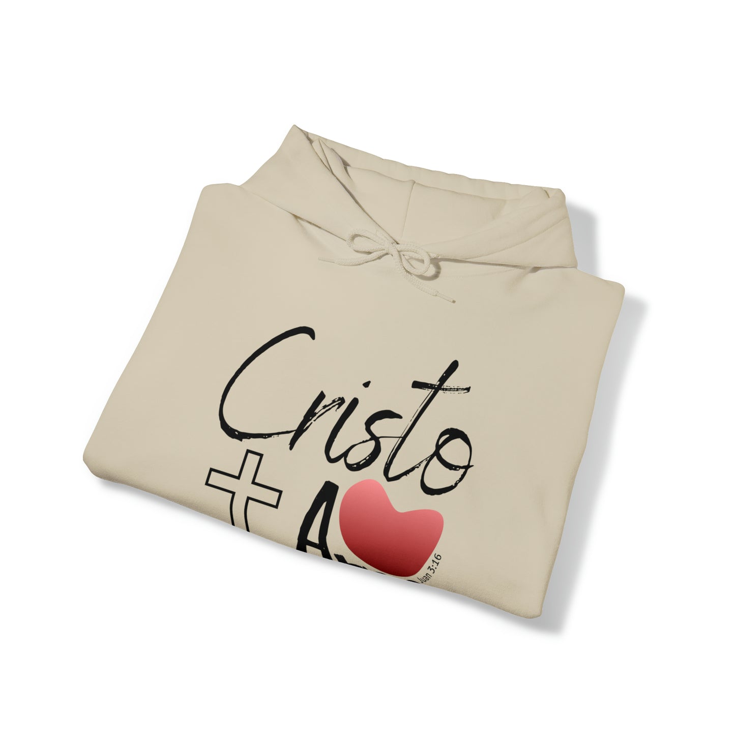 Cristo Te Ama Unisex Hooded
