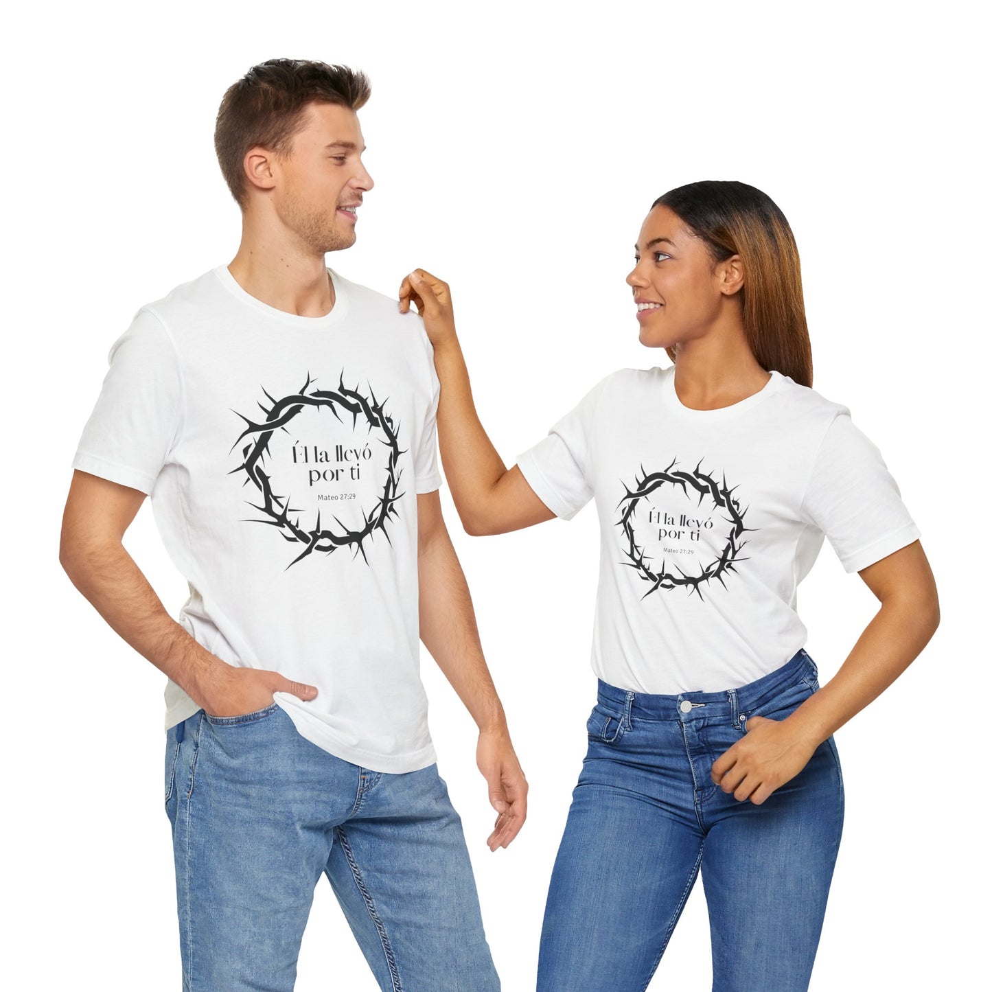 Él la llevó por ti Unisex Tee