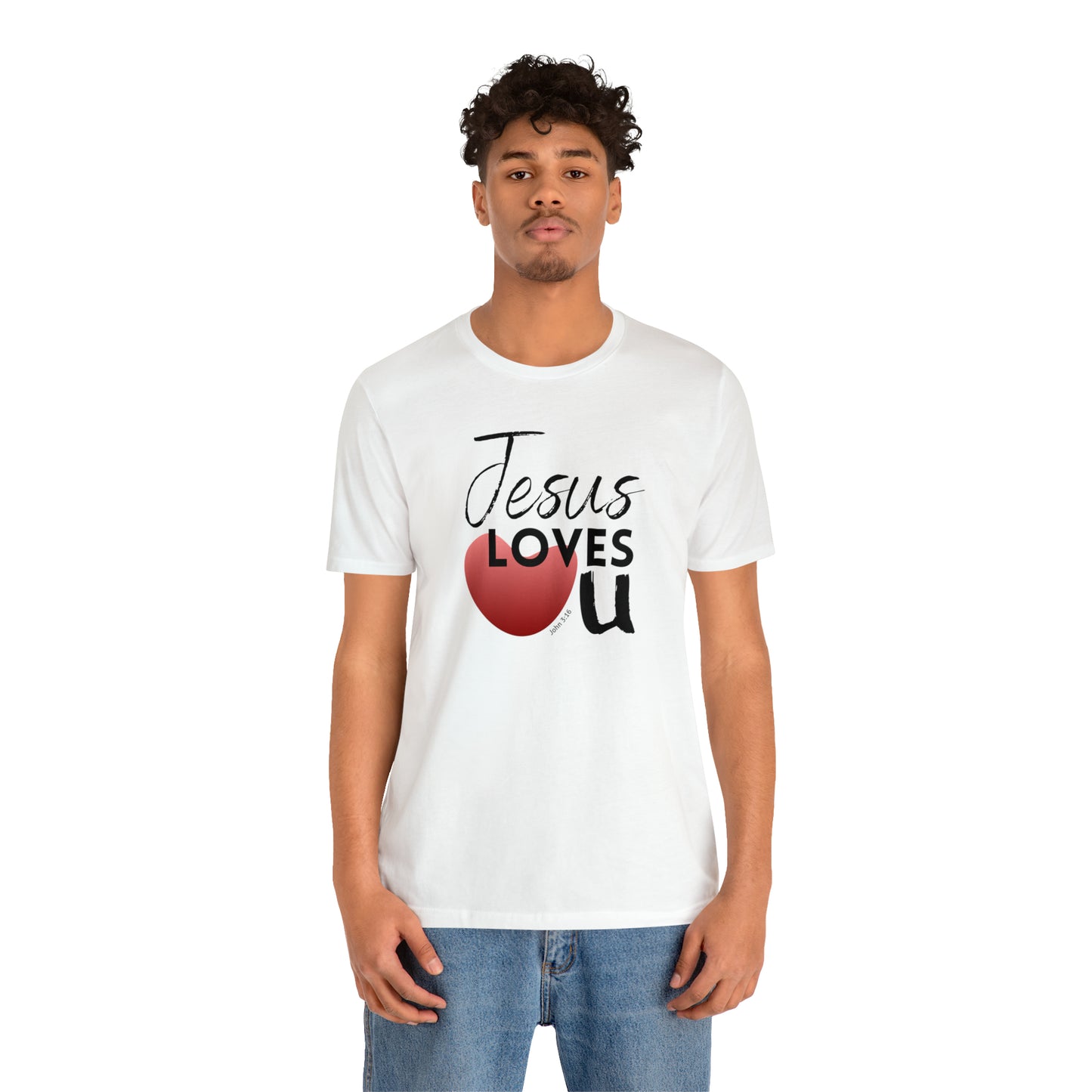 Jesus Loves U Unisex Tee