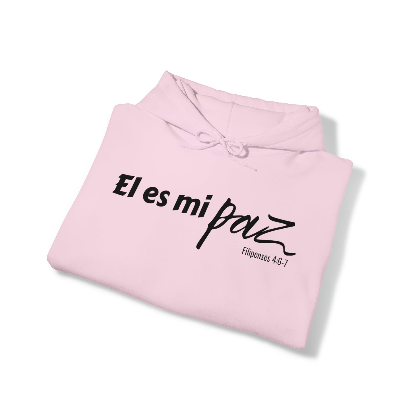 El Es Mi Paz Unisex Hooded