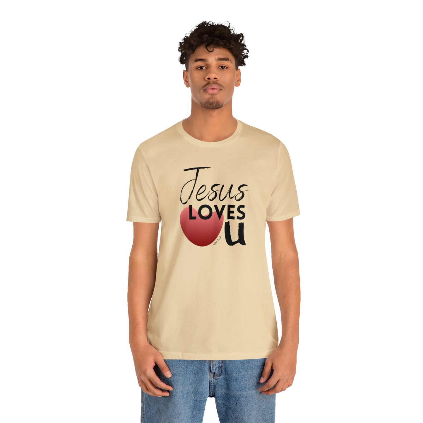 Jesus Loves U Unisex Tee