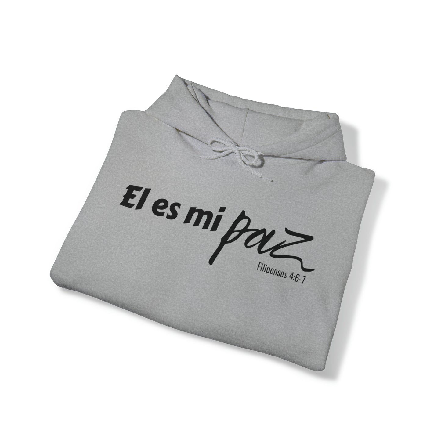 El Es Mi Paz Unisex Hooded