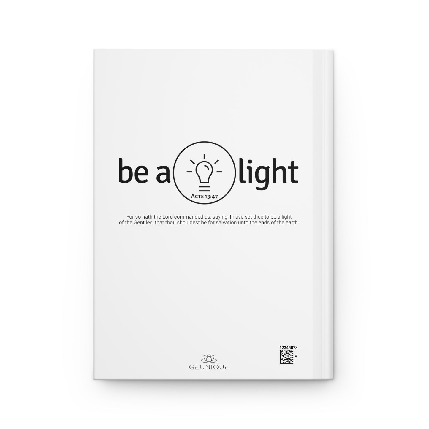 Be a Light Notebook