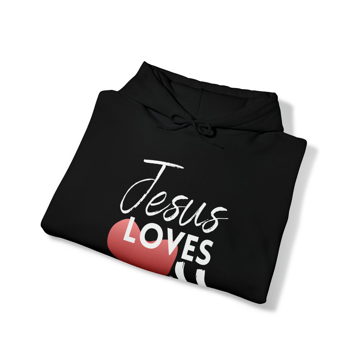 Jesus Loves U Unisex Hooded