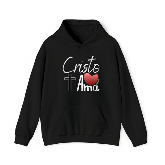 Cristo Te Ama Unisex Hooded