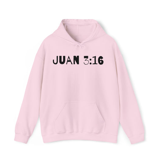 Juan 3:16 Unisex Hooded