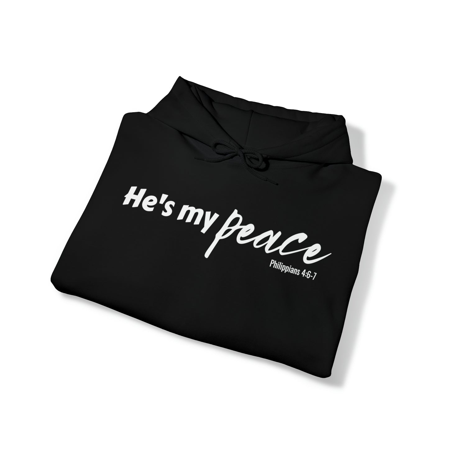 He's My Peace Unisex Hooded