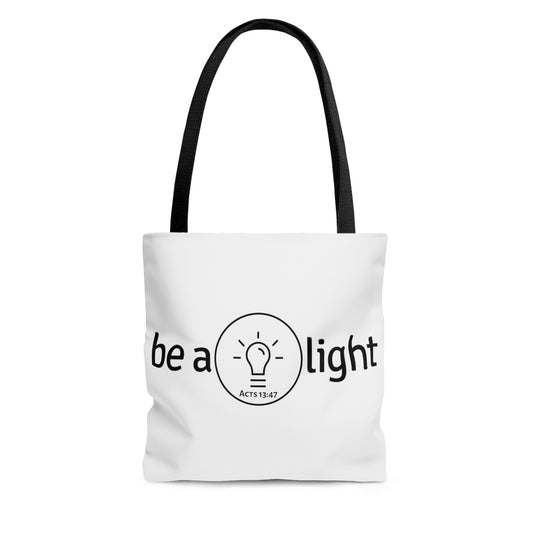 Be A Light Tote Bag