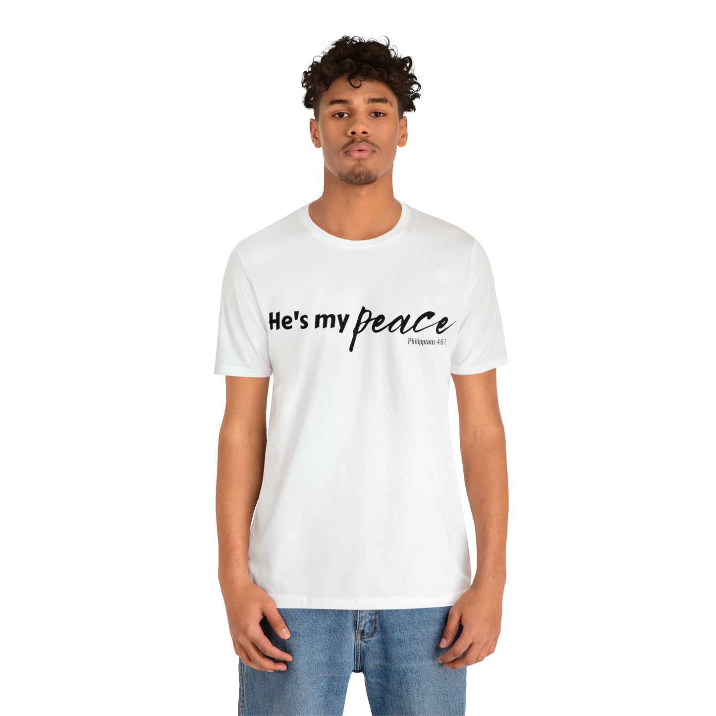 He's My Peace Unisex Tee