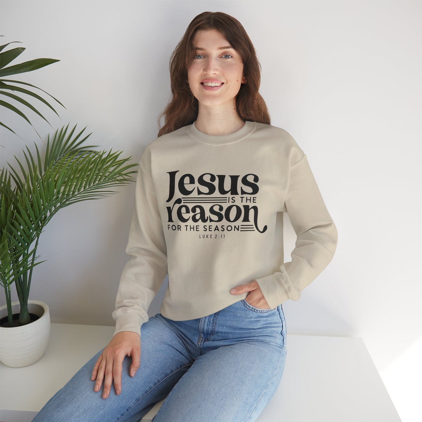 Jesus Is The Reason For The Season Unisex Sweatshirt