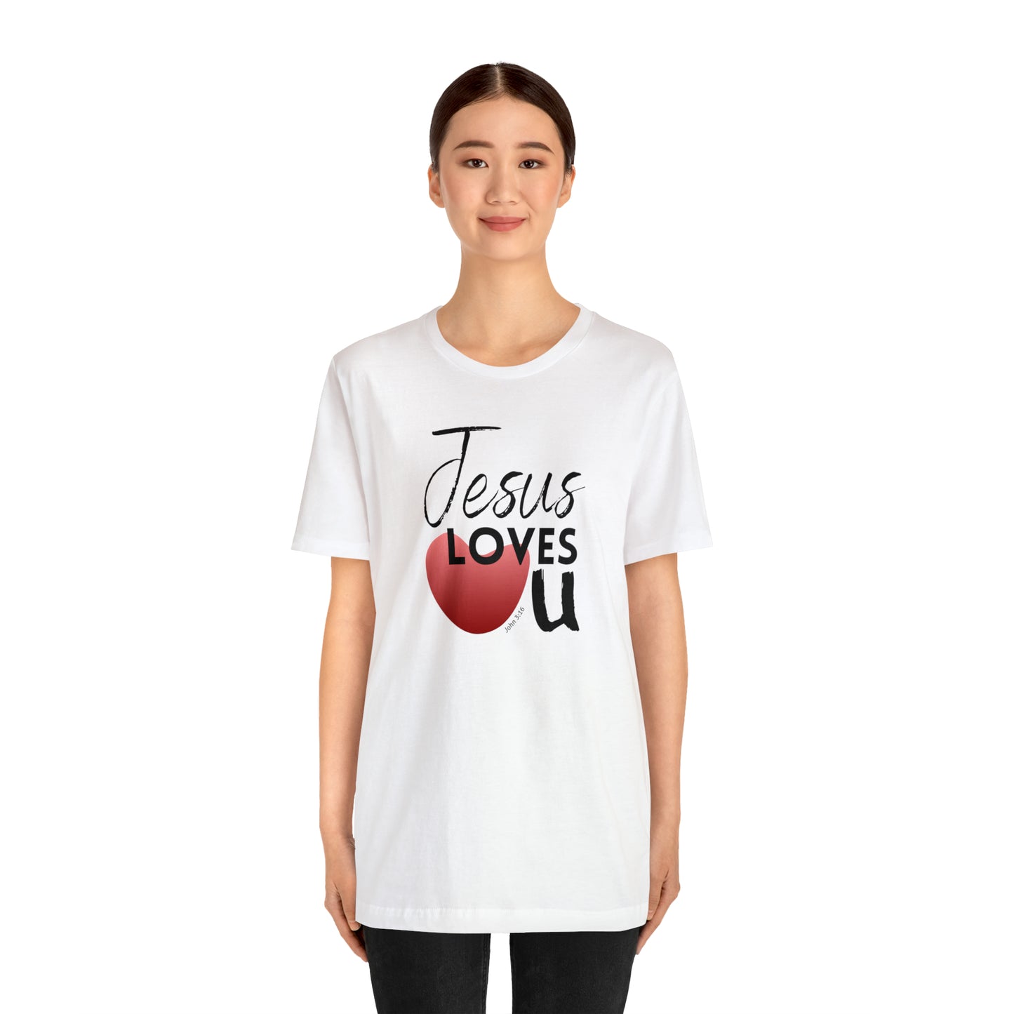 Jesus Loves U Unisex Tee