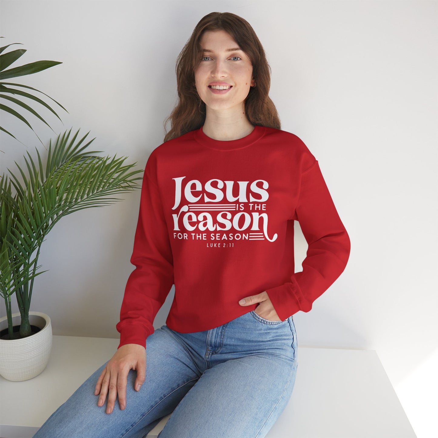 Jesus Is The Reason For The Season Unisex Sweatshirt