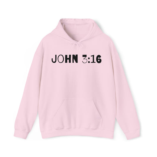 John 3:16 Unisex Hooded