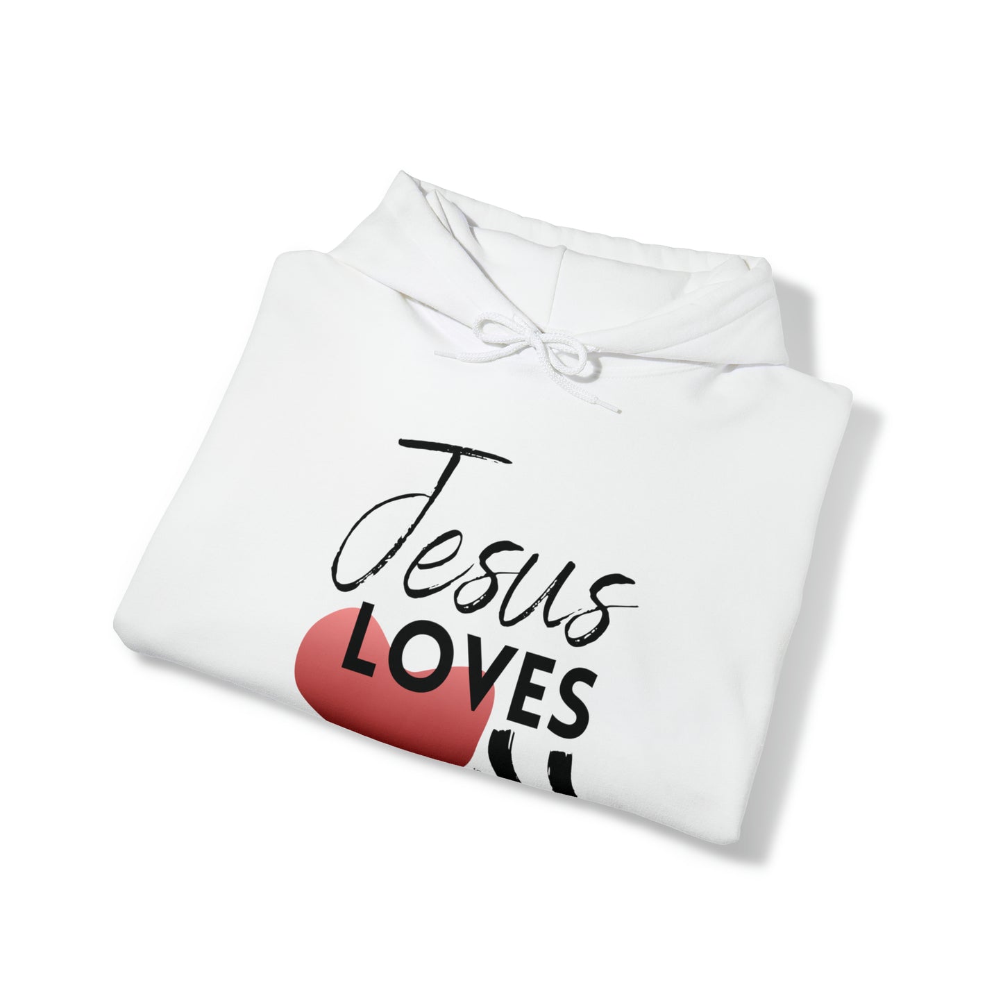 Jesus Loves U Unisex Hooded