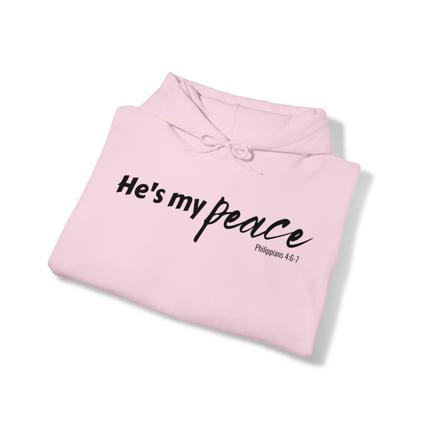 He's My Peace Unisex Hooded