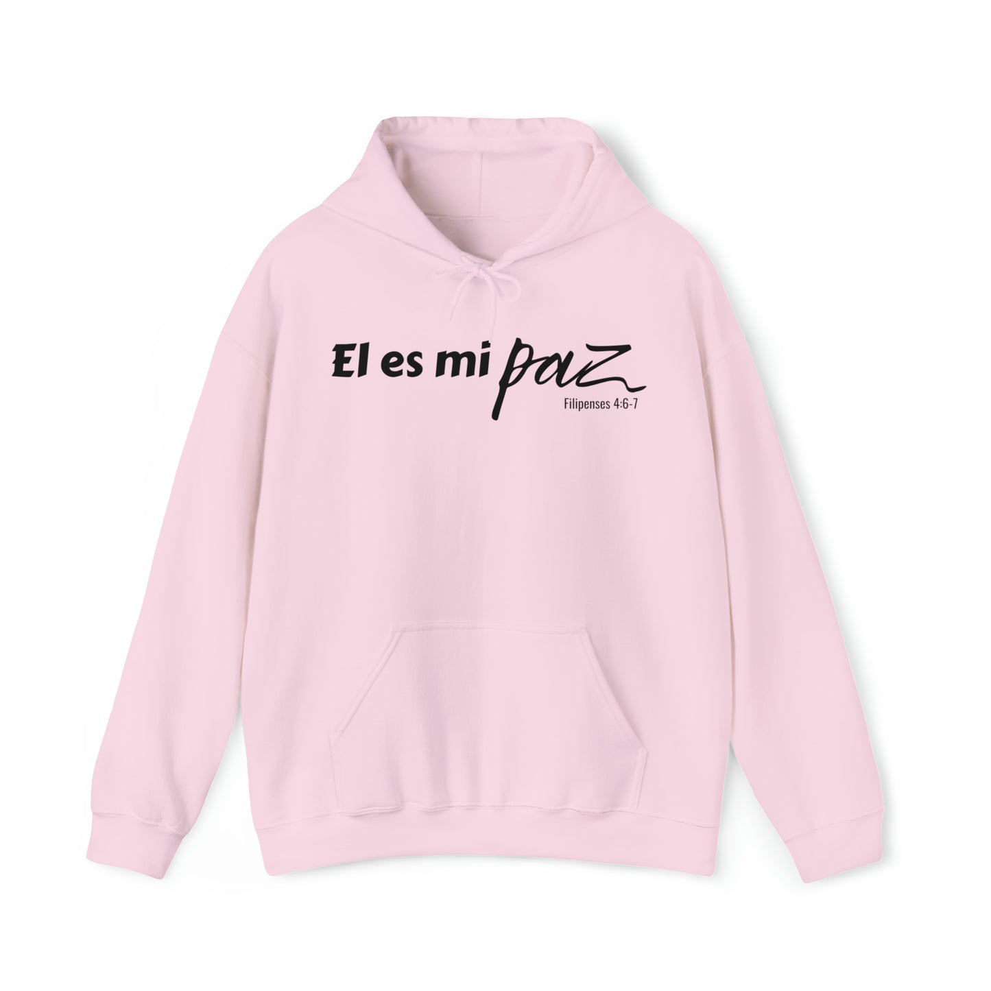 El Es Mi Paz Unisex Hooded