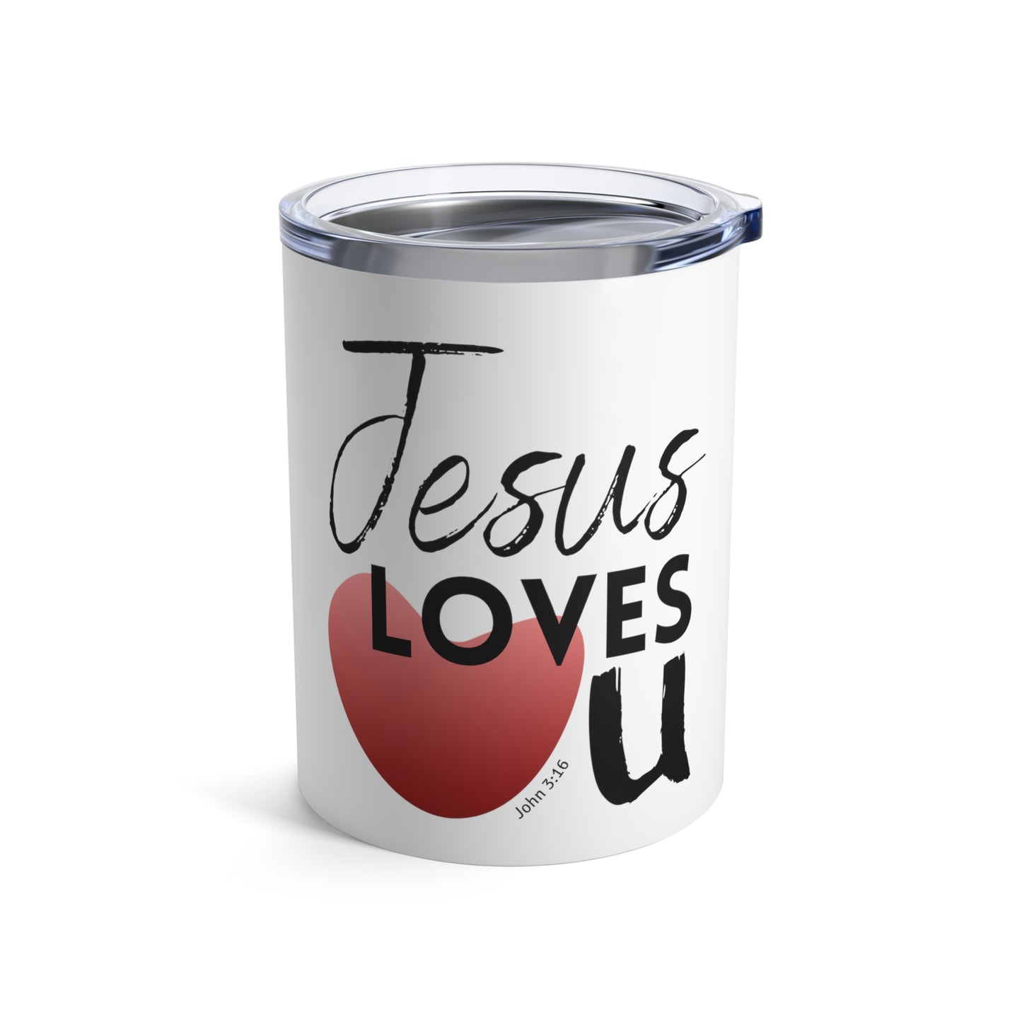 Jesus Loves U Tumbler