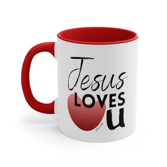 Jesus Loves U Mug